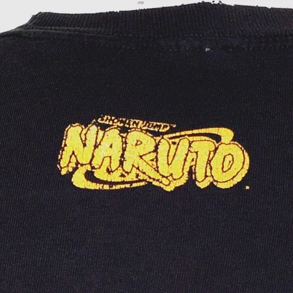 Naruto Uzumaki T Shirt Shonen Jump Mega Print Anime Cartoon Manga Y2K 2002 XL